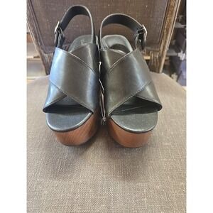 Women's Naomi Wood Wedge Heels with Memory Foam Insole Universal Thread Size 6.5